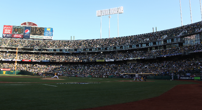 Oakland A S Interactive Seating Chart