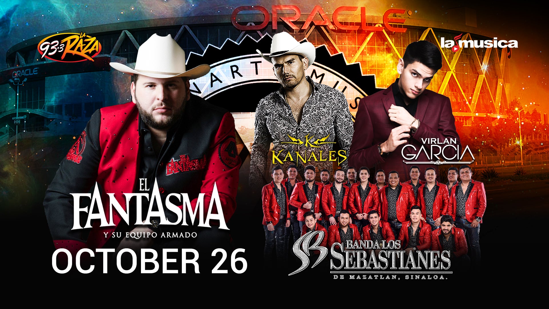 El Fantasma Oakland Arena and RingCentral Coliseum