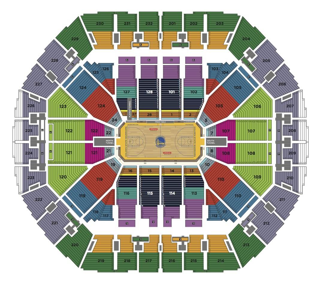 La Coliseum Interactive Seating Chart