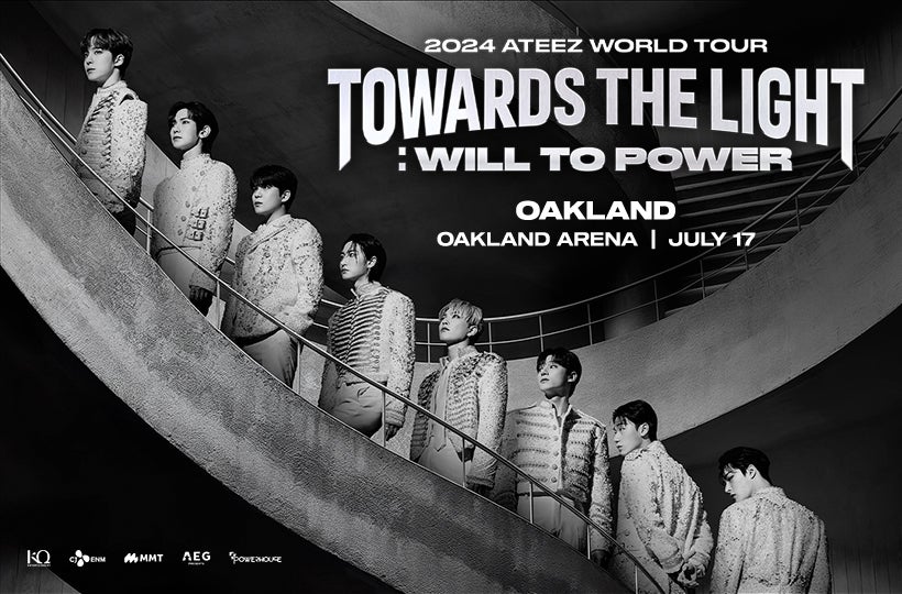 More Info for NEWS:  GLOBAL SENSATION ATEEZ ANNOUNCES 2024 ATEEZ WORLD TOUR  [TOWARDS THE LIGHT : WILL TO POWER] IN NORTH AMERICA