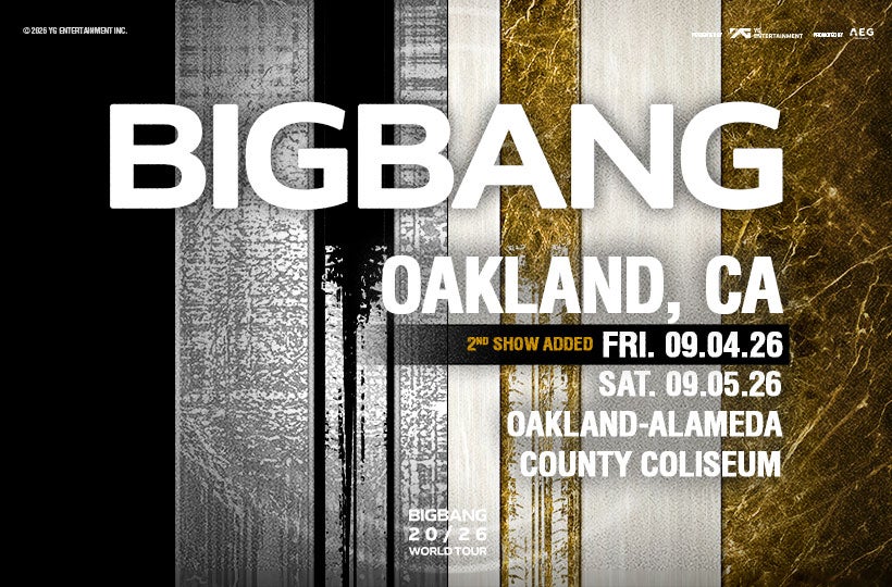 More Info for BIGBANG 2026 WORLD TOUR