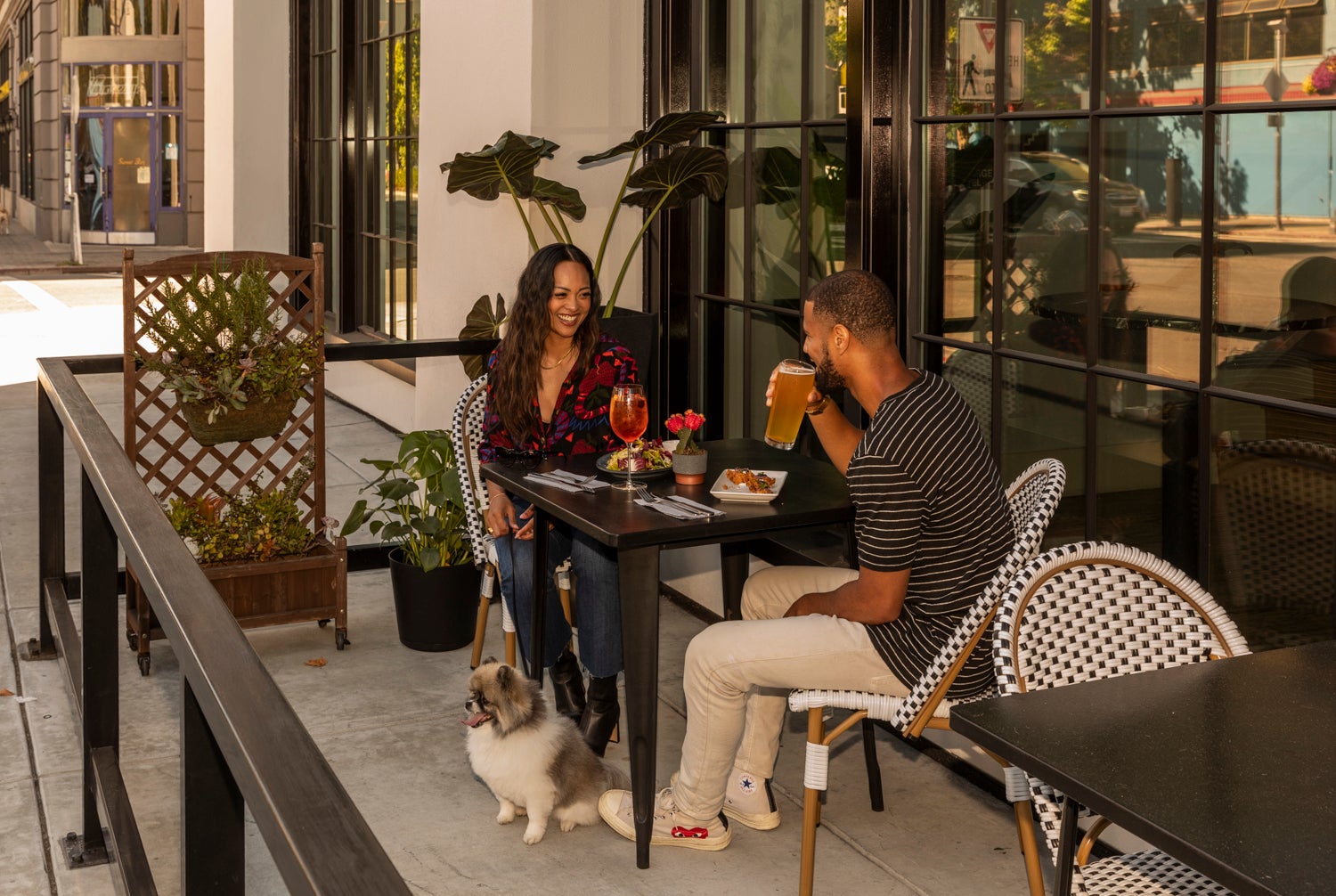 Ottos Uptown Kitchen Patio Dining at Kissel Uptown Oakland