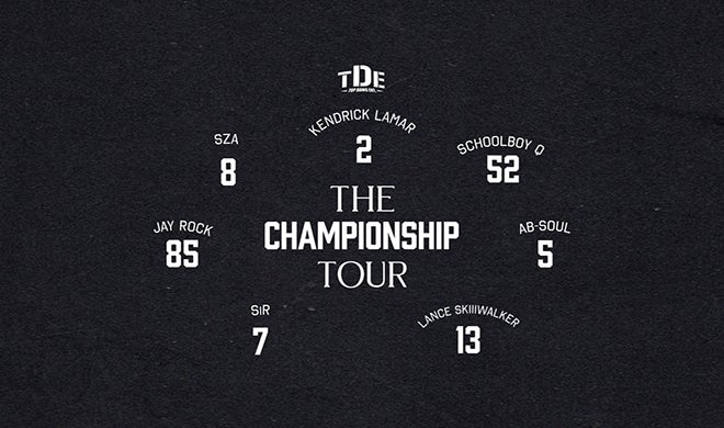 Top Dawg Entertainment: The Championship Tour