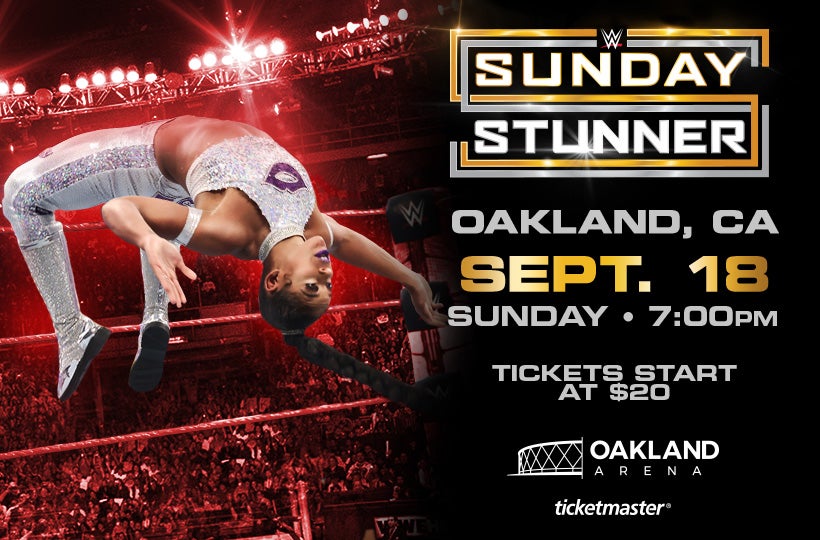 WWE Sunday Stunner Oakland Arena