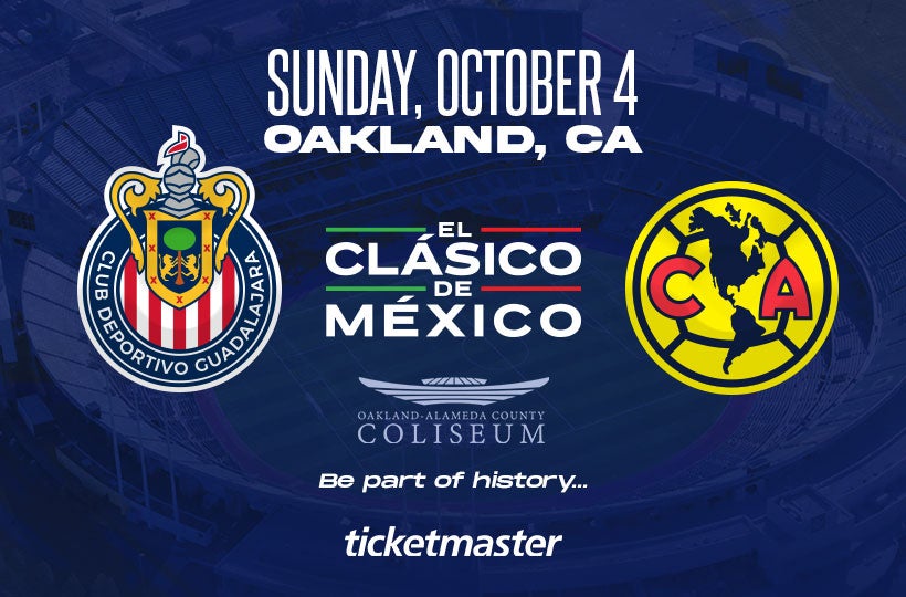More Info for Clasico de Mexico - Chivas de Guadalajara vs Club America