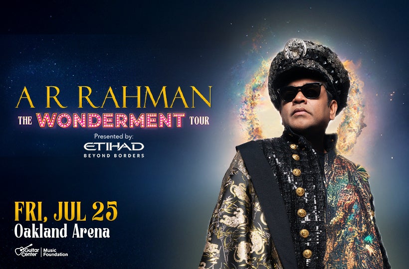 More Info for A.R. Rahman - The Wonderment Tour