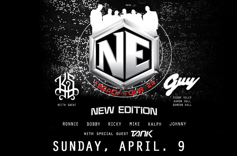 New Edition Legacy Tour with Keith Sweat, Guy and special guest Tank