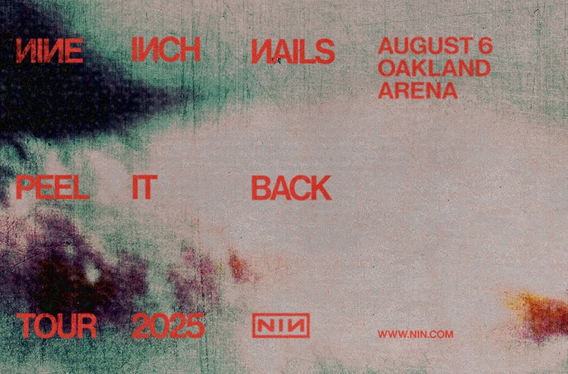 Nine Inch Nails Peel It Back Tour 2025 Oakland Arena