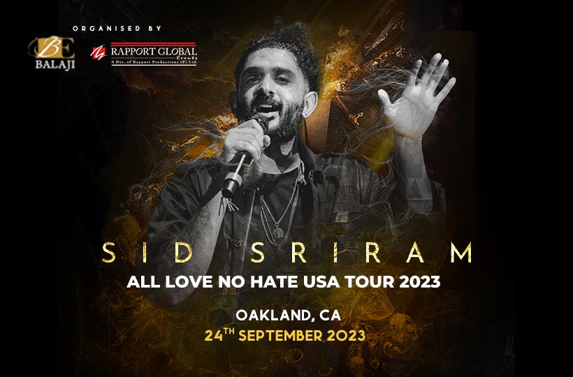 More Info for Sid Sriram