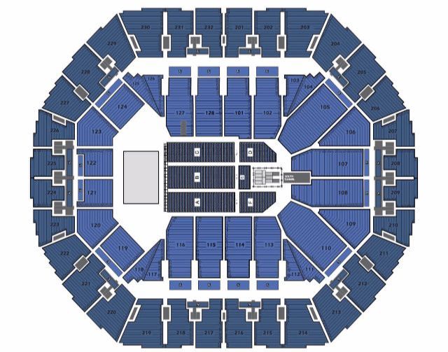 Oakland Arena Seating Chart.