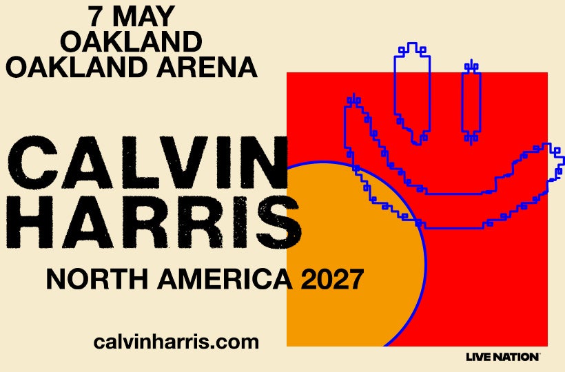 Calvin Harris at Oakland Arena on May 7, 2027