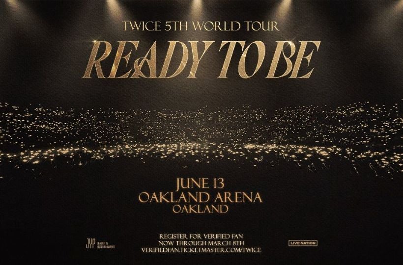 TWICE 5TH WORLD TOUR ‘READY TO BE’ Oakland Arena