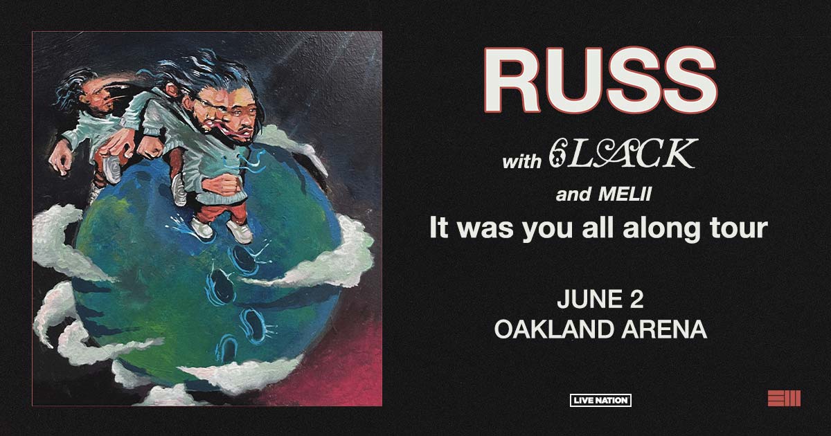 More Info for NEWS:  RUSS ANNOUNCES 2024 ‘IT WAS YOU ALL ALONG’ TOUR
