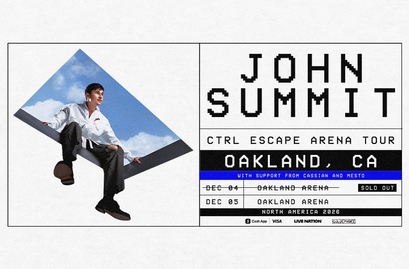 More Info for JOHN SUMMIT - CTRL ESCAPE ARENA TOUR 