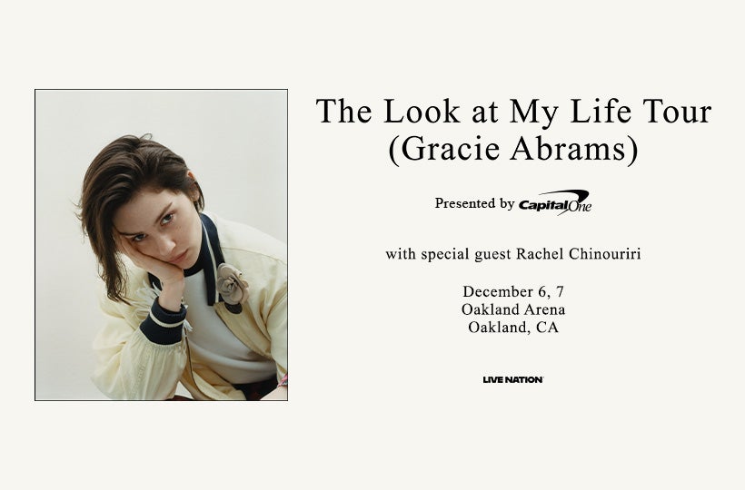 More Info for Gracie Abrams: The Look at My Life Tour presented by Capital One