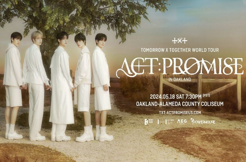 More Info for NEWS:  TOMORROW X TOGETHER ANNOUNCE WORLD TOUR ‘ACT : PROMISE’ IN U.S.