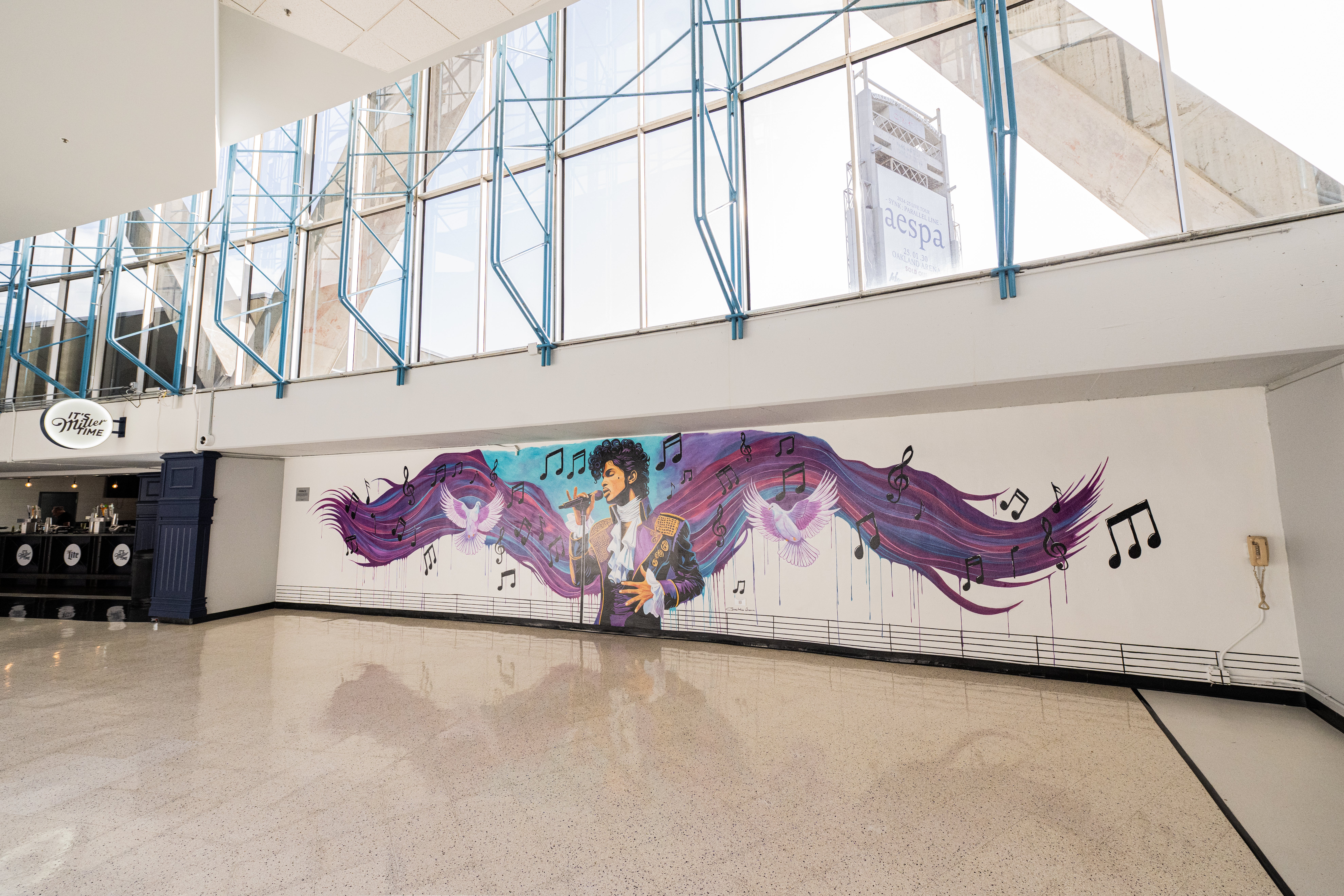 More Info for VIDEO:  Oakland Arena Concourse Rebranding