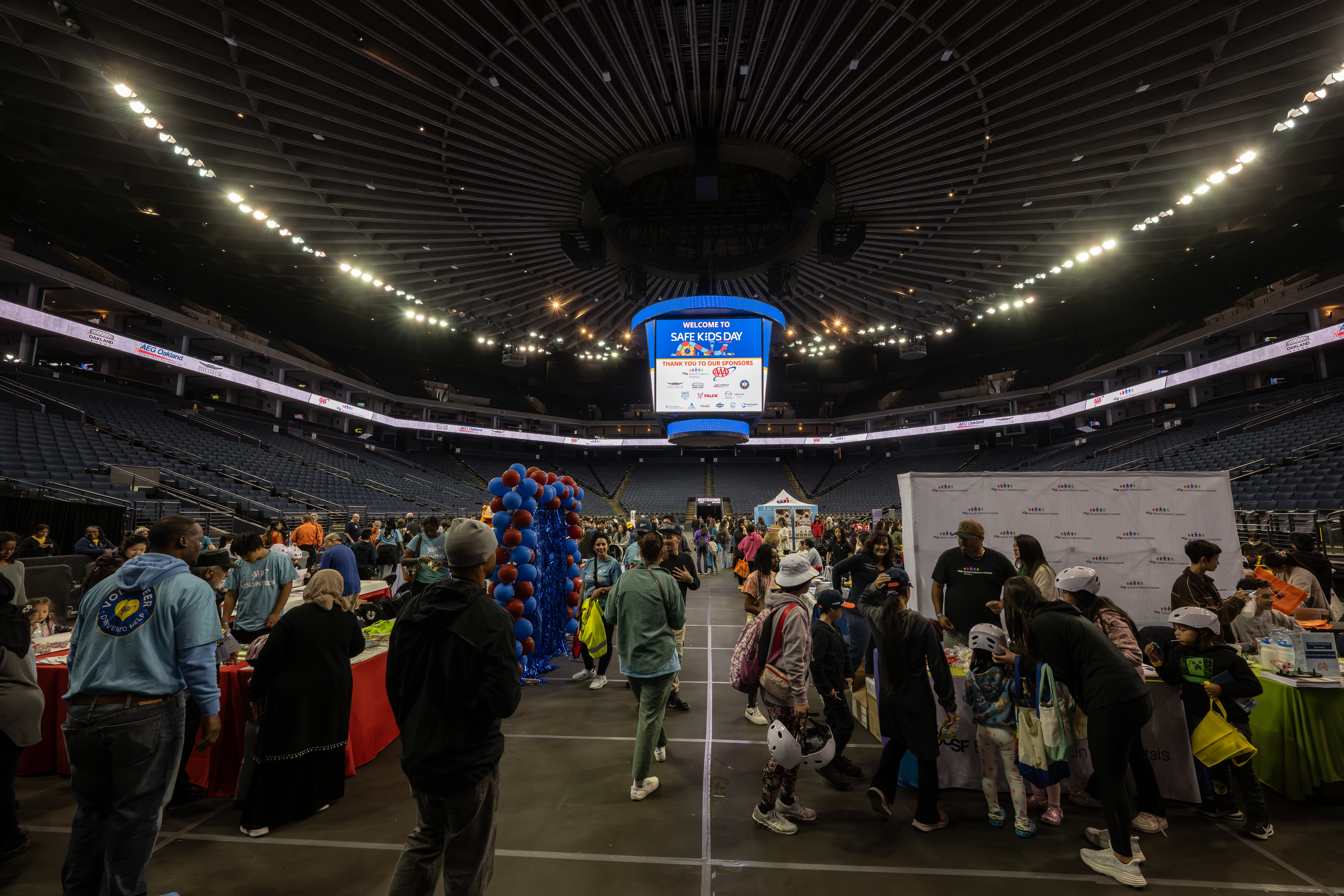 Safe Kids Day at Oakland Arena on April 25, 2026