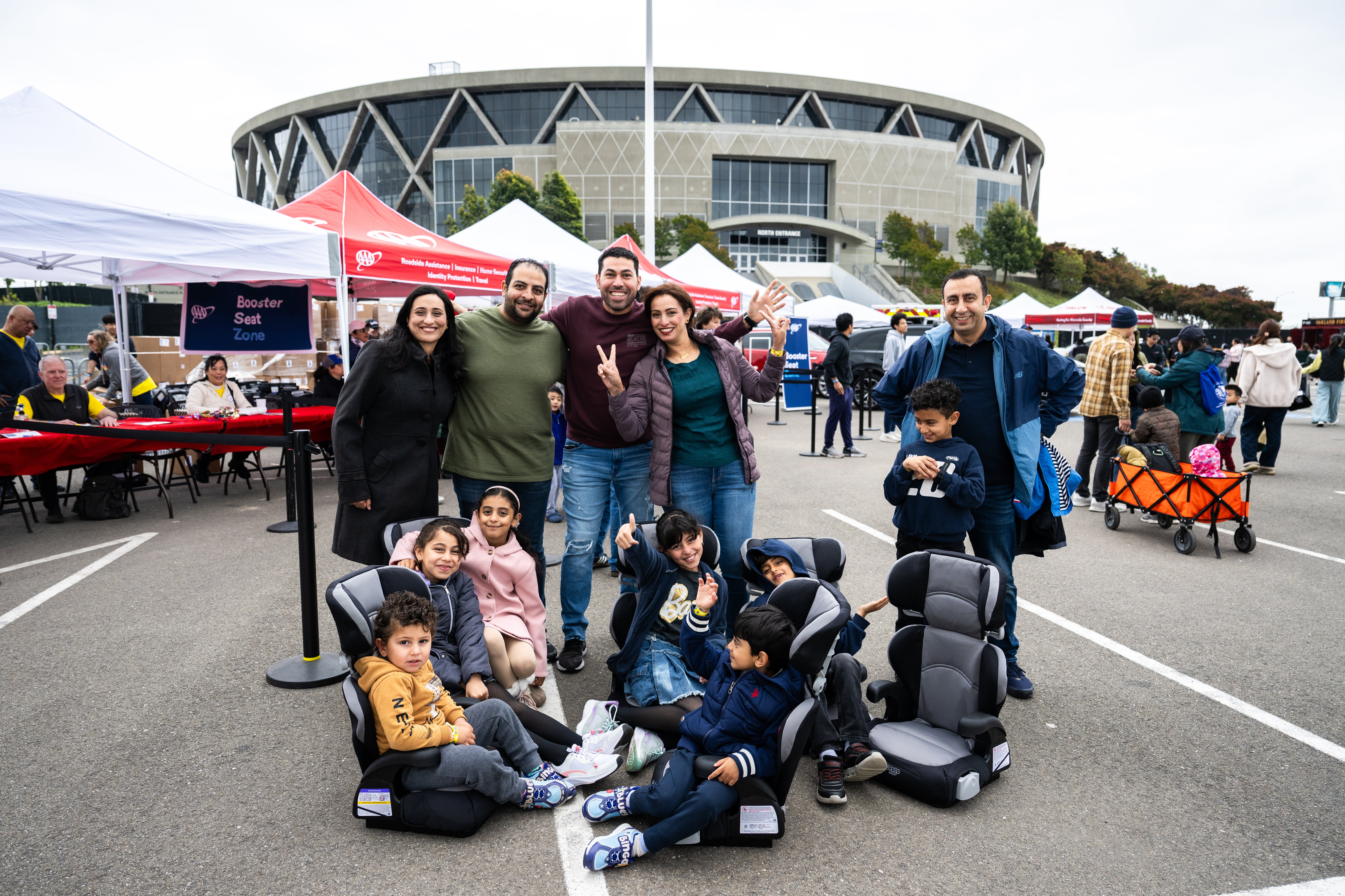 More Info for More than 300 booster seats and 400 bicycle helmets provided to families across Alameda County