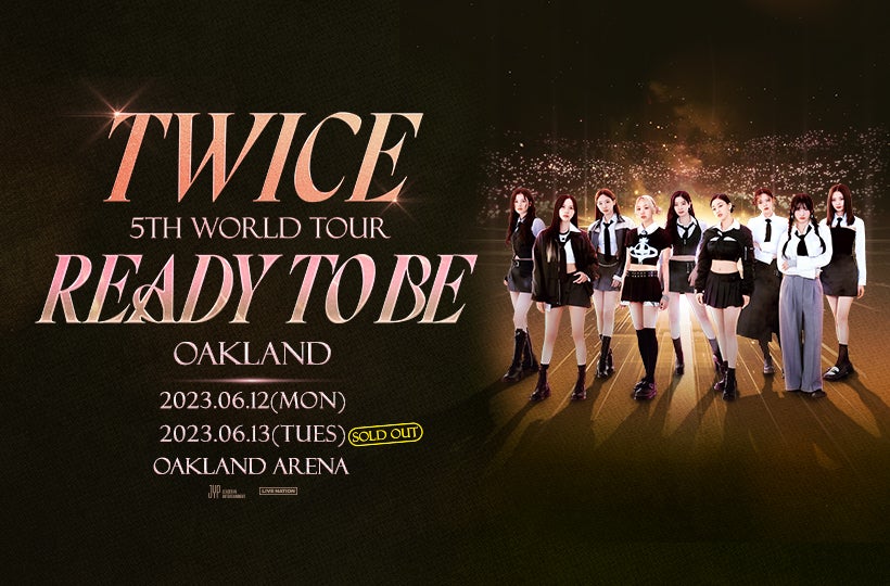 TWICE 5TH WORLD TOUR ‘READY TO BE’ Oakland Arena