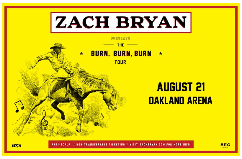 Zach Bryan Oakland Arena